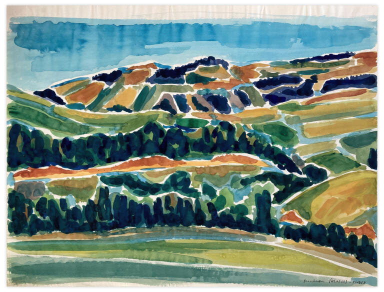 Catalogue raisonné, Henri Maccheroni, Sans titre, Journal de l’œuvre - 1958