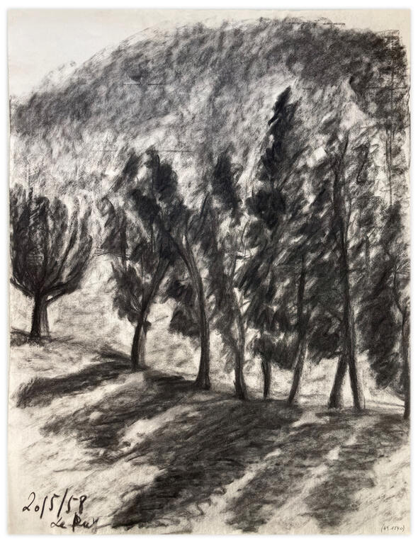 Catalogue raisonné, Henri Maccheroni, Sans titre, Journal de l’œuvre - 1958