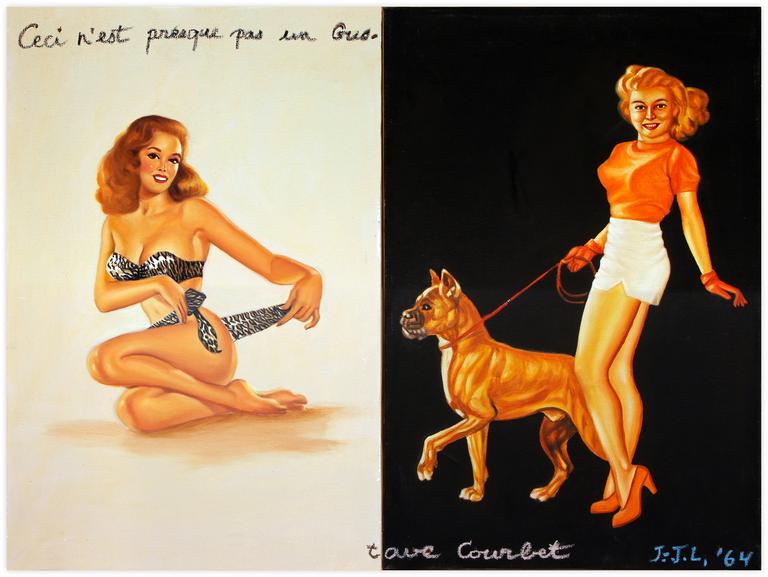 Jean-Jacques Lebel, Ceci n'est presque pas un Gustave Courbet - 1964