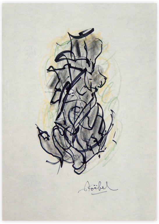 Catalogue raisonné, Edgar Stoëbel, abstract — 