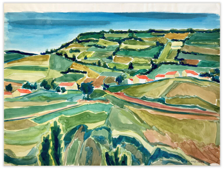 Catalogue raisonné, Henri Maccheroni, Sans titre, Journal de l’œuvre - 1958