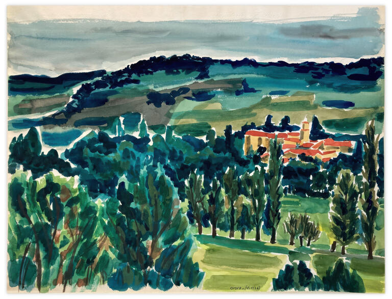 Catalogue raisonné, Henri Maccheroni, Sans titre, Journal de l’œuvre - 1958