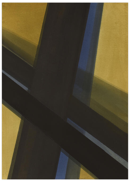 Catalogue raisonné, Henri Maccheroni, Croisements dans la ville - circa 1991