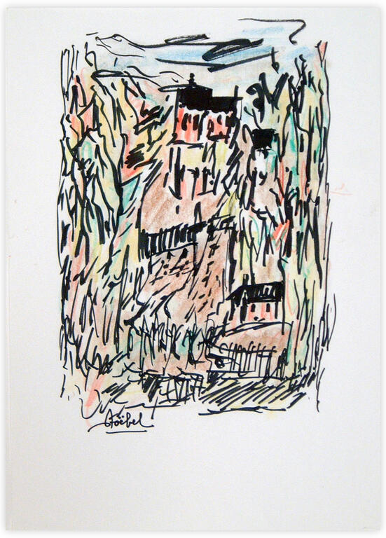 Catalogue raisonné, Edgar Stoëbel, landscape — 