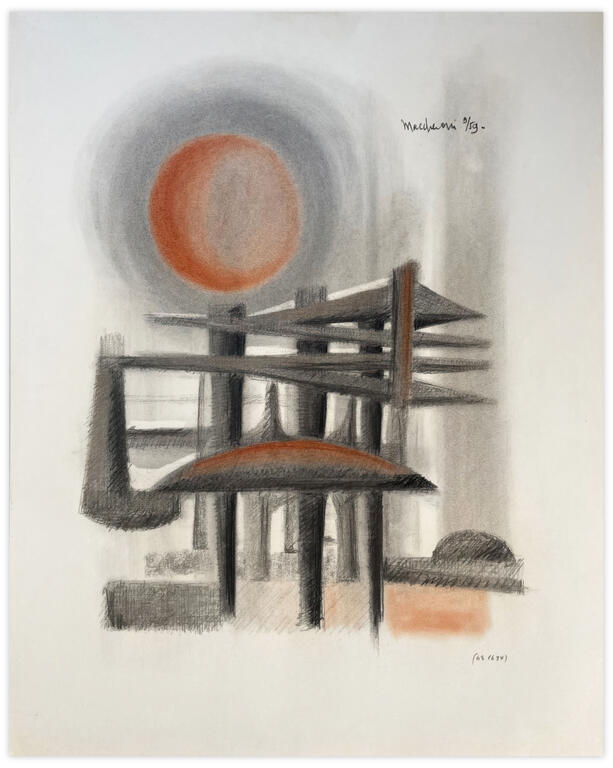 Catalogue raisonné, Henri Maccheroni, Sans titre, n°III, Journal de l’œuvre, Les Mondes inachevés - 1959
