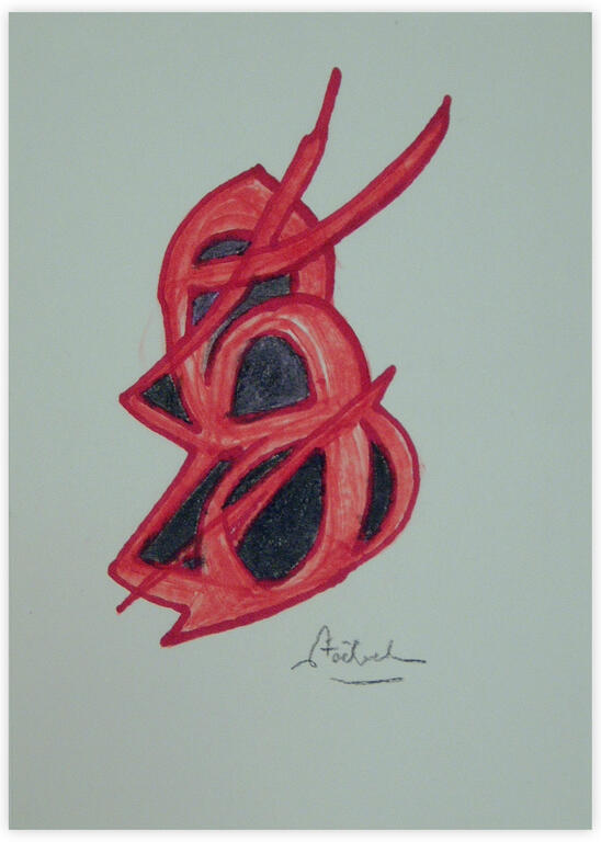 Catalogue raisonné, Edgar Stoëbel, abstract — 