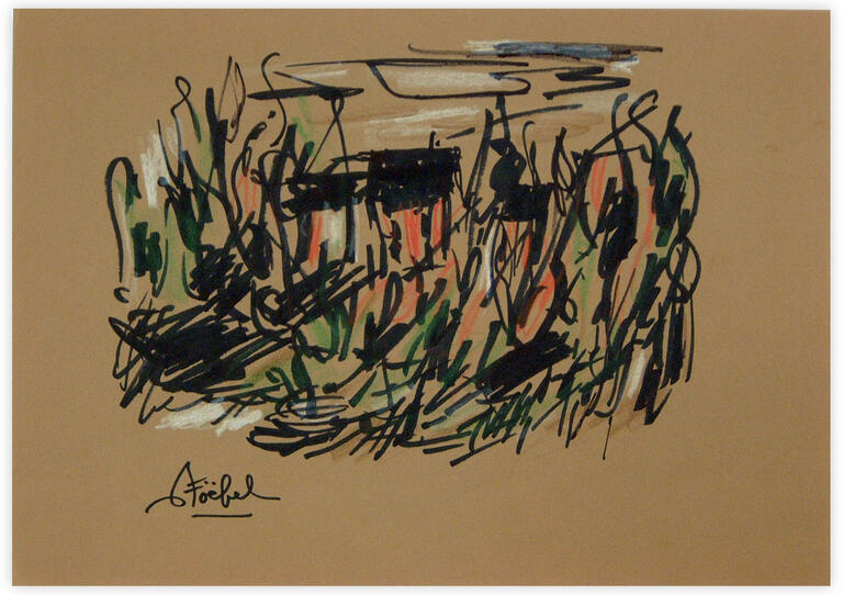 Catalogue raisonné, Edgar Stoëbel, landscape — 