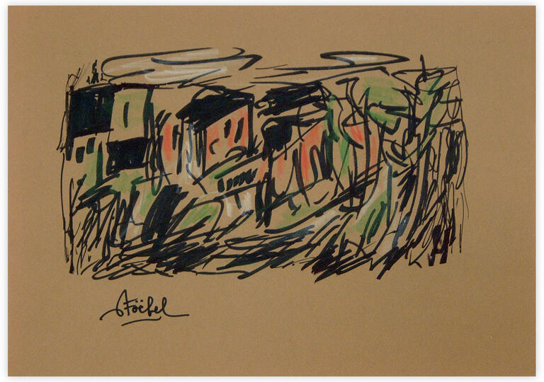 Catalogue raisonné, Edgar Stoëbel, landscape — 