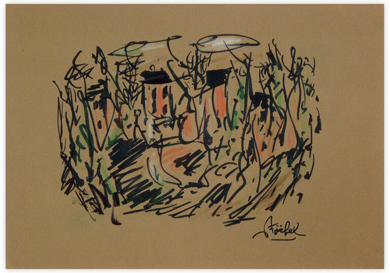 Catalogue raisonné, Edgar Stoëbel, landscape — 