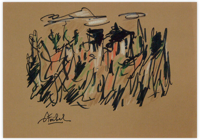 Catalogue raisonné, Edgar Stoëbel, landscape — 