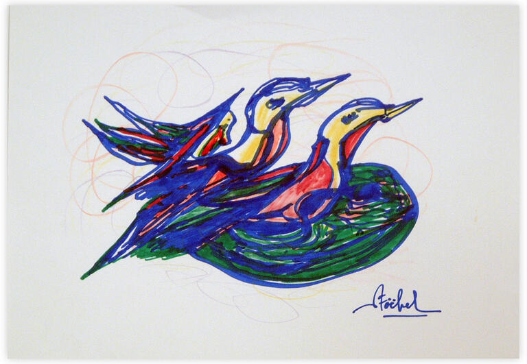 Catalogue raisonné, Edgar Stoëbel, la nichée — 