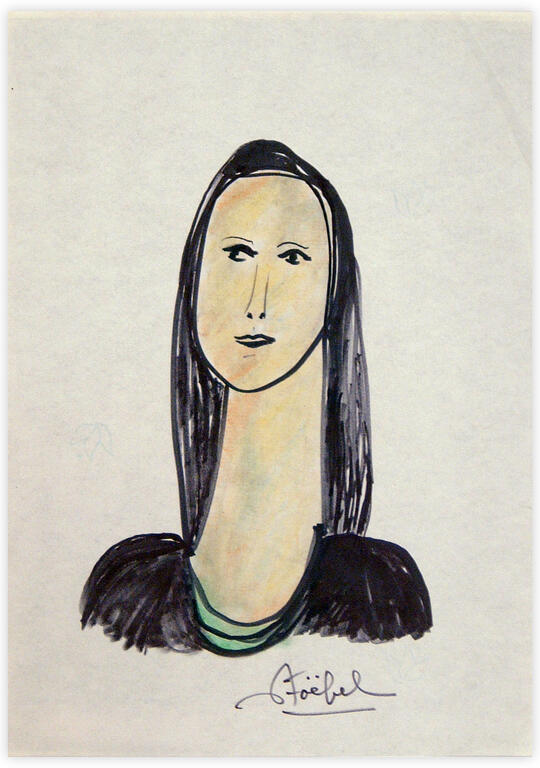 Catalogue raisonné, Edgar Stoëbel, femme — 