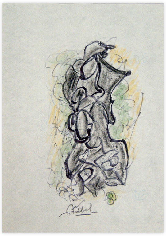 Catalogue raisonné, Edgar Stoëbel, abstract — 