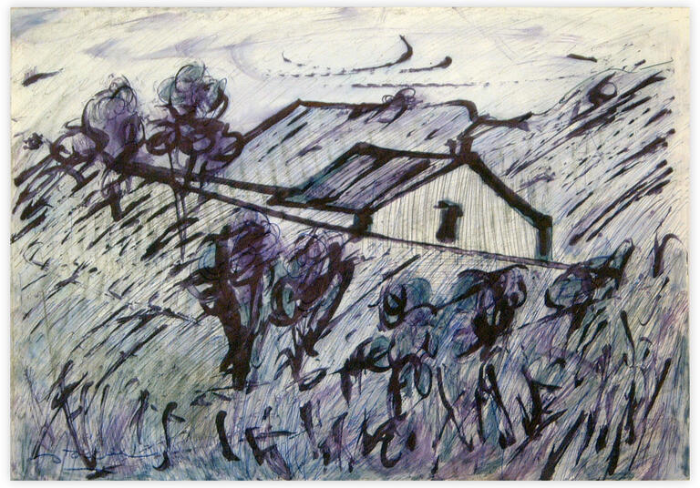 Catalogue raisonné, Edgar Stoëbel, landscape — 