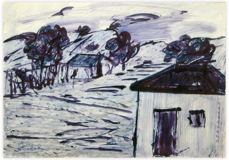 Catalogue raisonné, Edgar Stoëbel, landscape — 