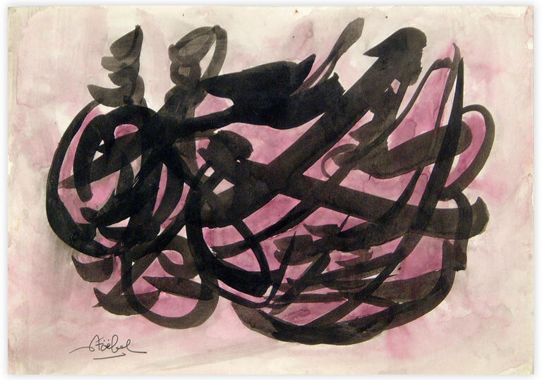 Catalogue raisonné, Edgar Stoëbel, abstract — 