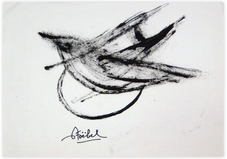 Catalogue raisonné, Edgar Stoëbel, oiseau — 