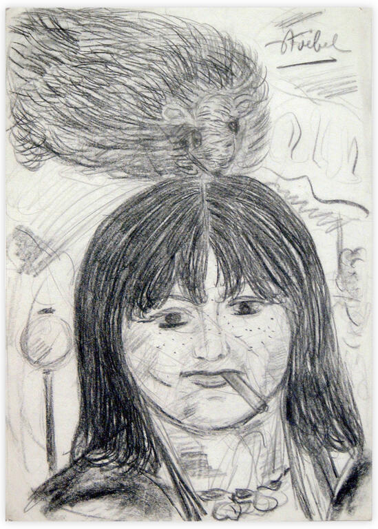 Catalogue raisonné, Edgar Stoëbel, la chope et le lémurien — 