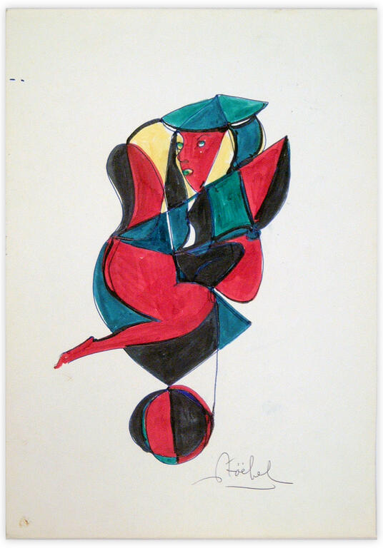 Catalogue raisonné, Edgar Stoëbel, abstract — 