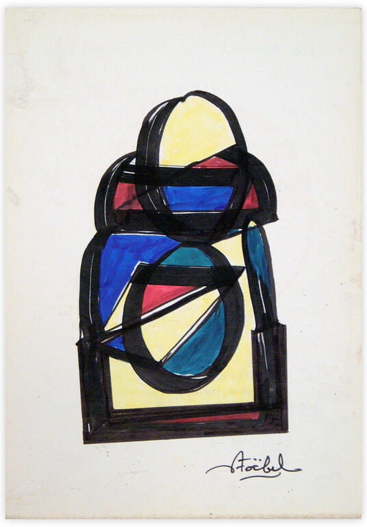 Catalogue raisonné, Edgar Stoëbel, abstract — 