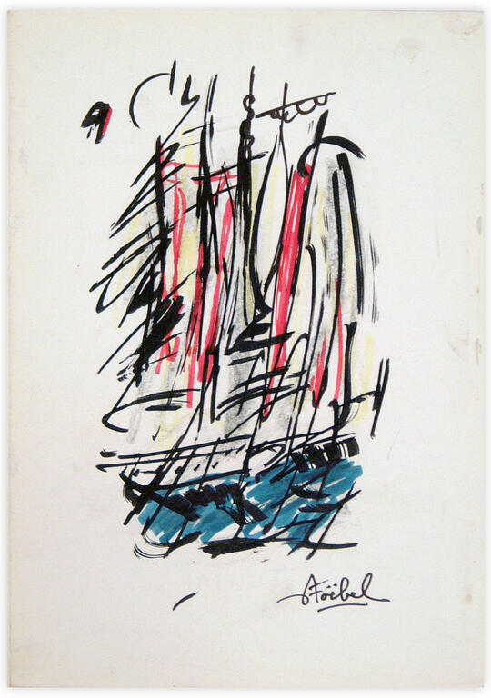 Catalogue raisonné, Edgar Stoëbel, mâts et voiles — 