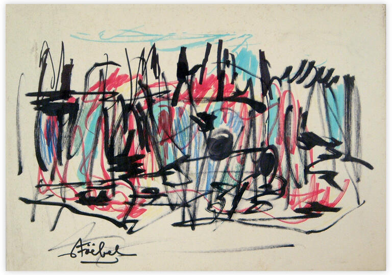 Catalogue raisonné, Edgar Stoëbel, abstract — 