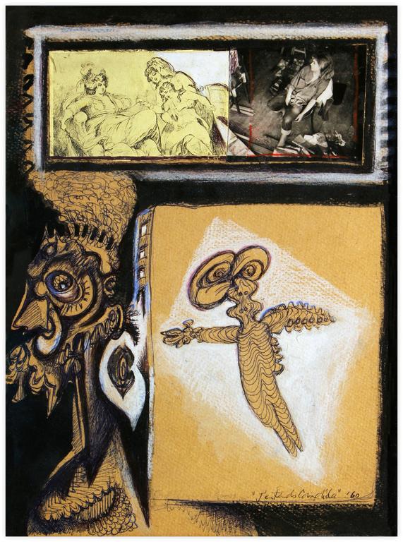 Catalogue raisonné, Jean-Jacques Lebel, J'entends Candida - 1960