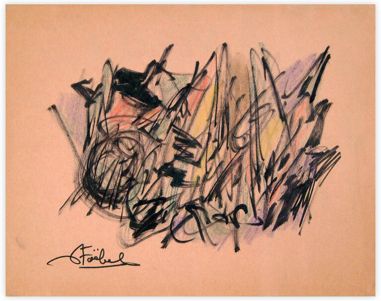 Catalogue raisonné, Edgar Stoëbel, abstract — 