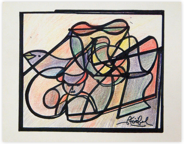 Catalogue raisonné, Edgar Stoëbel, abstract — 