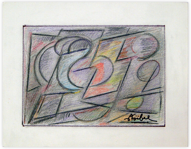 Catalogue raisonné, Edgar Stoëbel, abstract — 