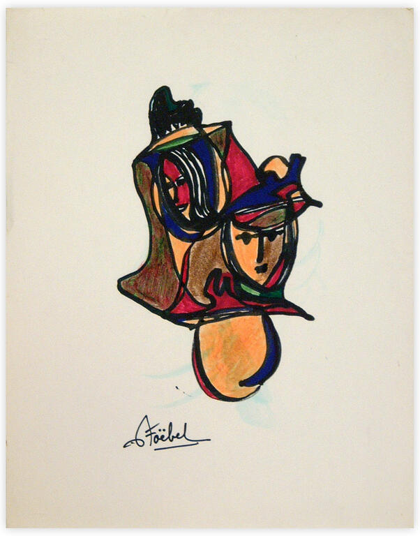 Catalogue raisonné, Edgar Stoëbel, abstract — 