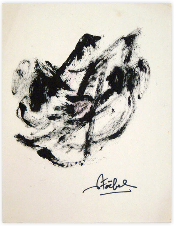 Catalogue raisonné, Edgar Stoëbel, abstract — 