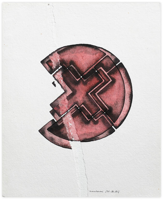 Catalogue raisonné, Henri Maccheroni, Archéologies blanches - 1982