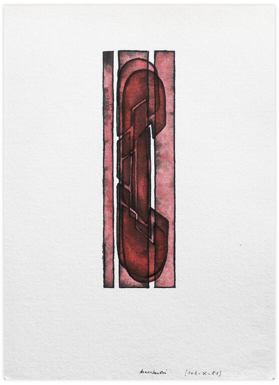 Catalogue raisonné, Henri Maccheroni, Archéologies blanches - 1981