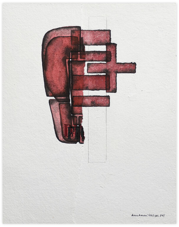 Catalogue raisonné, Henri Maccheroni, Archéologies blanches - 1981