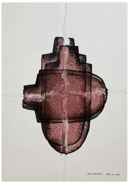 Catalogue raisonné, Henri Maccheroni, Archéologies blanches - 1981