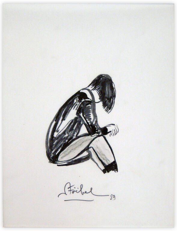 Catalogue raisonné, Edgar Stoëbel, songeuse — 