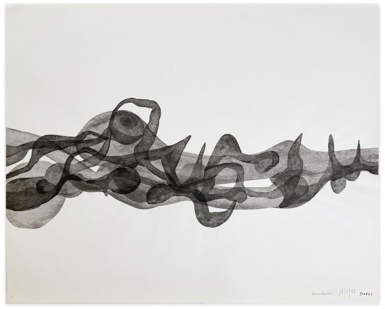 Catalogue raisonné, Henri Maccheroni, Sans titre, Journal de l’œuvre - 1961