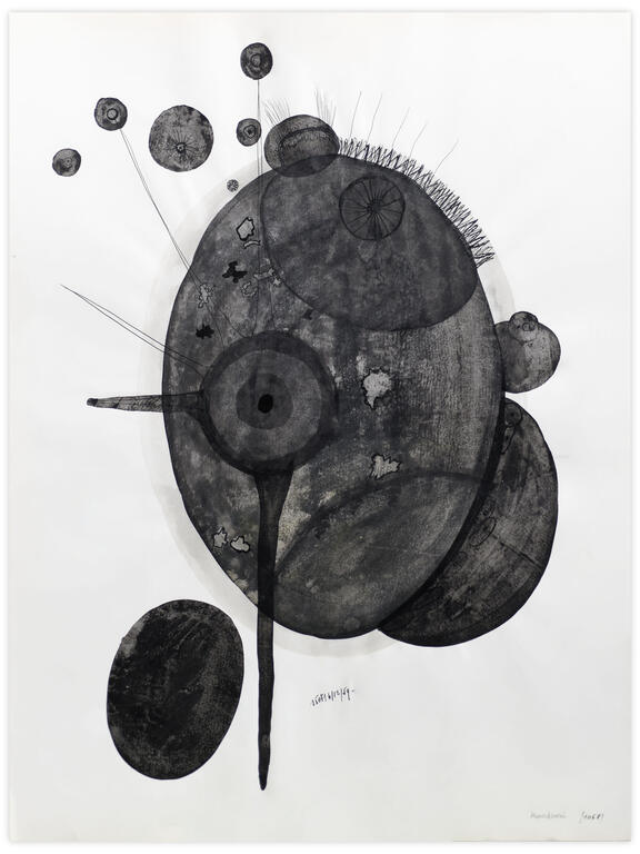 Catalogue raisonné, Henri Maccheroni, Sans titre, Journal de l’œuvre - 1959