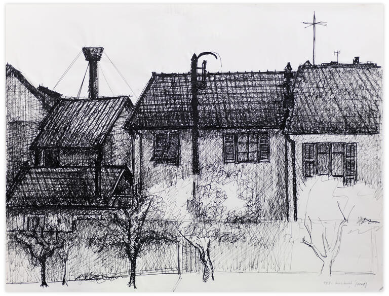 Catalogue raisonné, Henri Maccheroni, Sans titre, Journal de l’œuvre - 1958