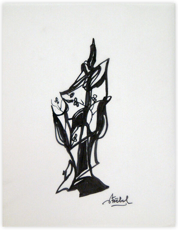 Catalogue raisonné, Edgar Stoëbel, abstract — 