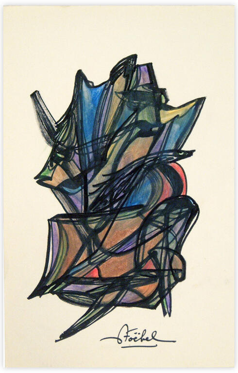 Catalogue raisonné, Edgar Stoëbel, abstract — 