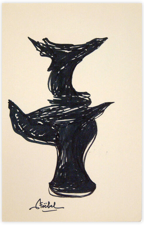 Catalogue raisonné, Edgar Stoëbel, abstract — 