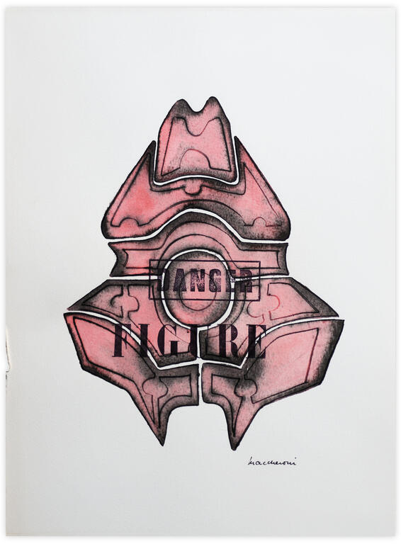 Catalogue raisonné, Henri Maccheroni, Archéologies blanches II - 1976