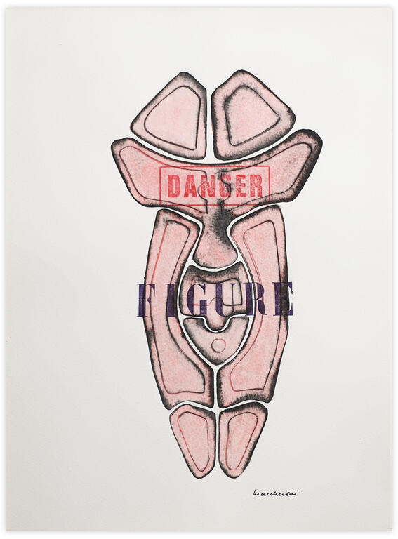 Catalogue raisonné, Henri Maccheroni, Archéologies blanches II - 1976