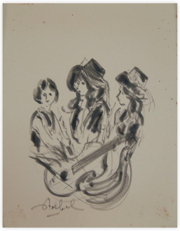 Catalogue raisonné, Edgar Stoëbel, 3 mélomanes — 