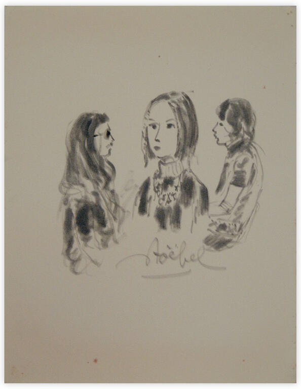 Catalogue raisonné, Edgar Stoëbel, personnages — 