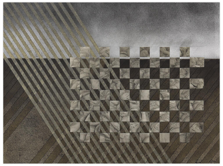 Catalogue raisonné, Henri Maccheroni, Manhattan-gris - 1979