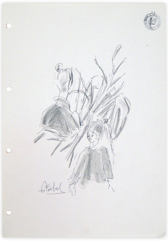 Catalogue raisonné, Edgar Stoëbel, personnages — 