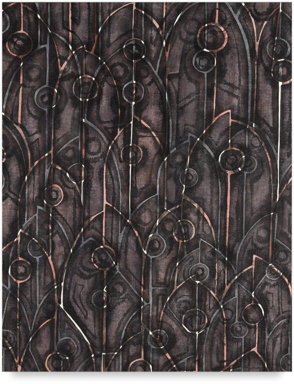 Catalogue raisonné, Henri Maccheroni, Matières-signe III - circa 1977